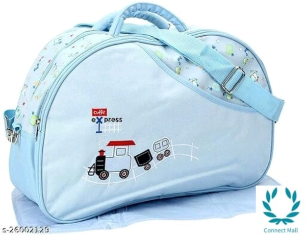 Waterproof Baby Diaper Bag Multipurpose, - Blue